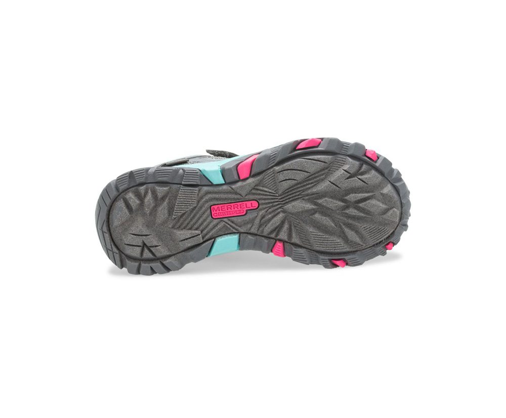 Merrell Sneakers Grey - Moab FST Low A/C Waterproof - Kids 78VTWOBED